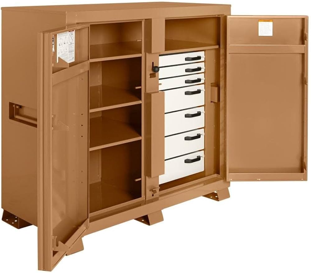 Picture of B2143655 Knaack 112 Jobmaster Cabinet Steel Tan